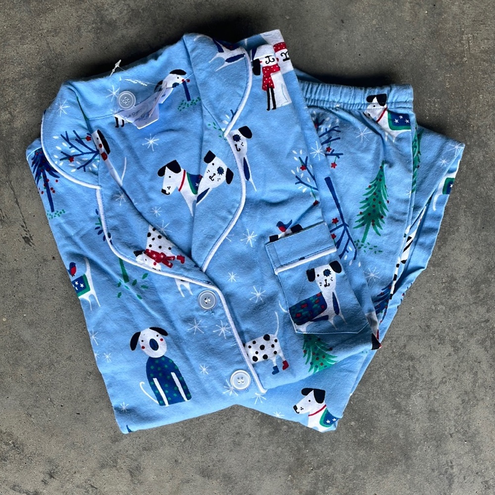 The Company Store Cotton Dog Pajama Set